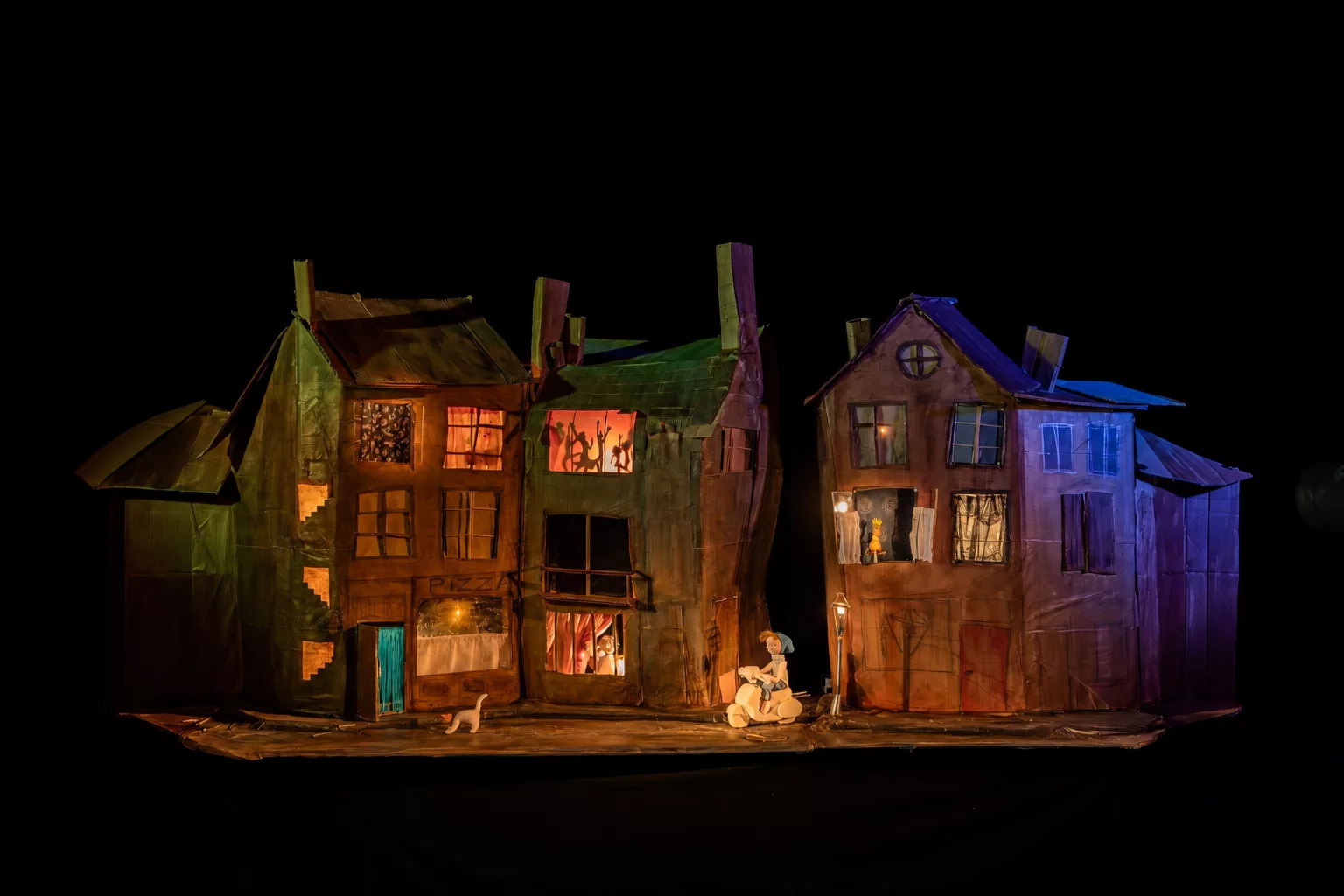 Faubourg &mdash; d&eacute;cor du spectacle